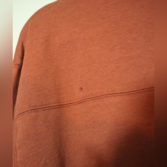 Young Fabulous & Broke Asymmetric Orange Turtleneck Sweater Dress Extra Small - Picture 12 of 13